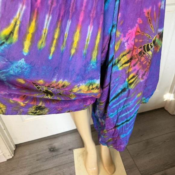 Kathmandu Imports Tie Dye Harem Jumpsuit One Size NWT - Picture 4 of 6